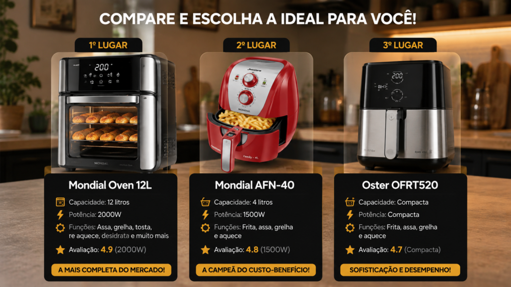 Melhor Air Fryer Custo-Benefício