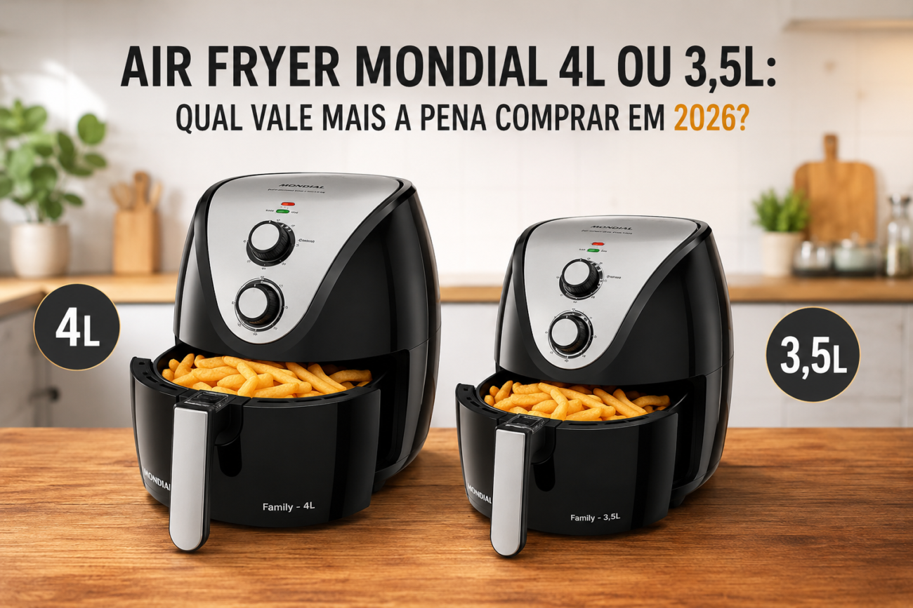Air Fryer Mondial 4L ou 3,5L
