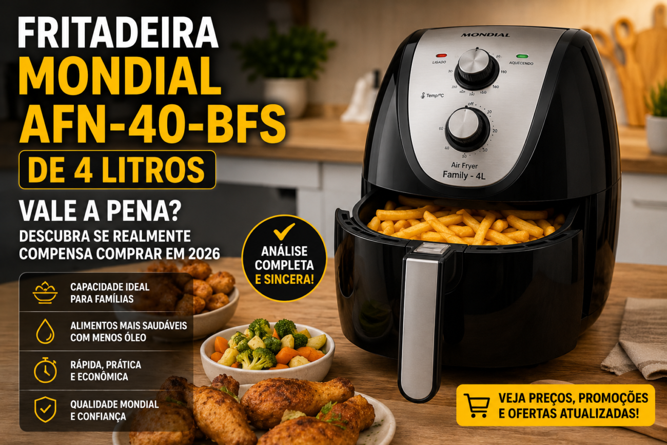 Fritadeira Mondial AFN-40-BFS