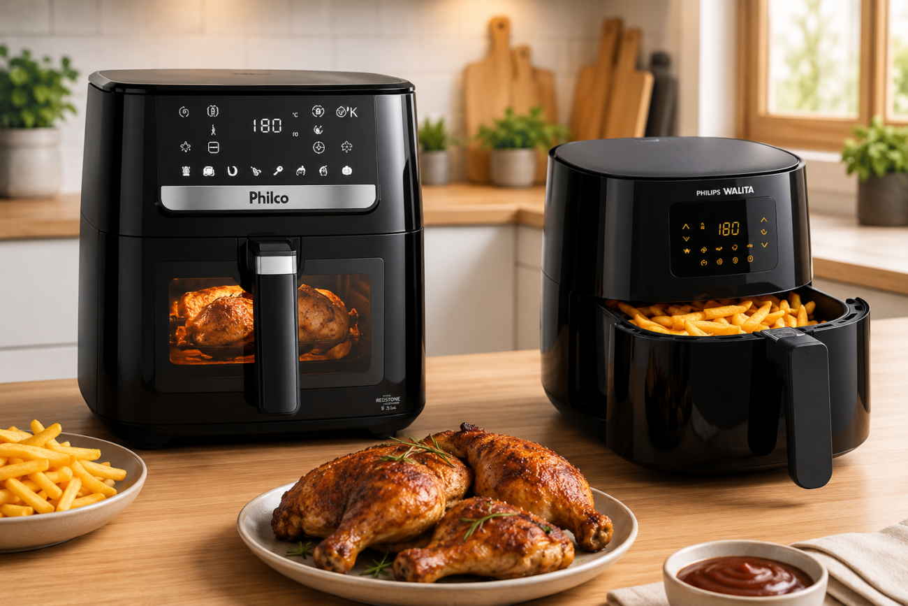 Melhores Air Fryers para Preparar Almoço Completo em Poucos Minutos