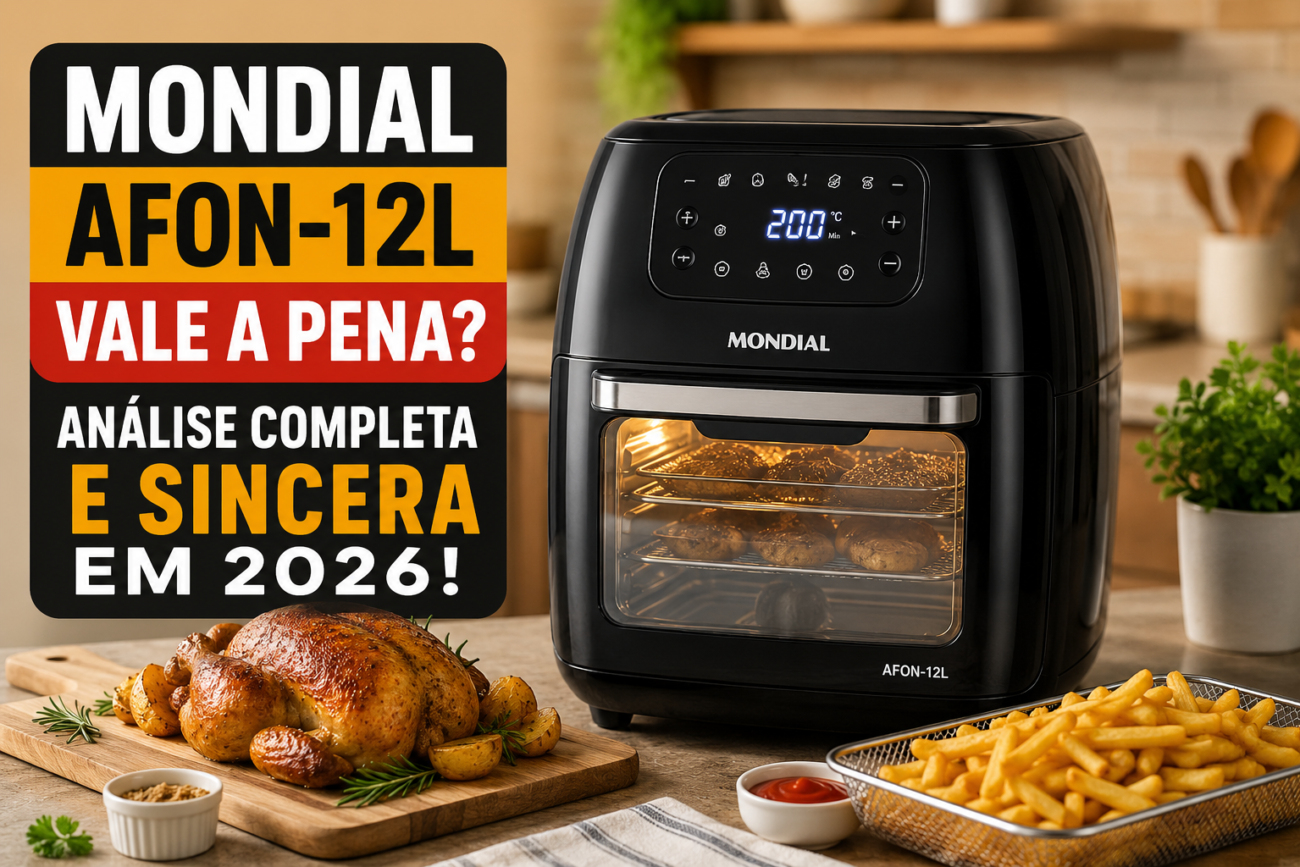 Mondial AFON-12L Vale a Pena Minha Análise Completa
