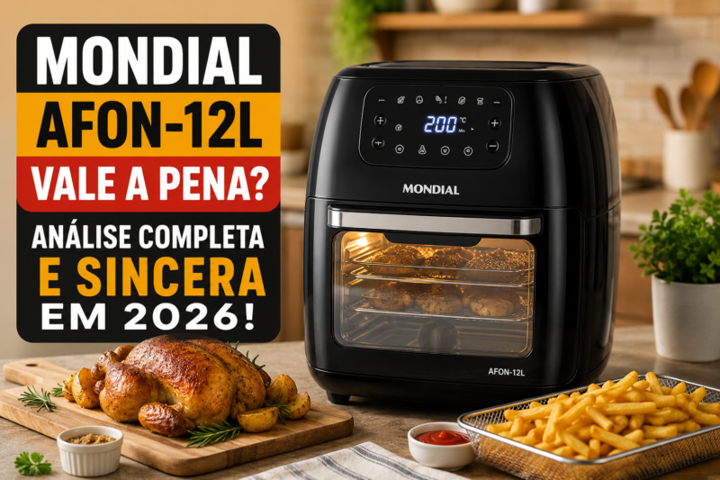 Mondial AFON-12L Vale a Pena Minha Análise Completa