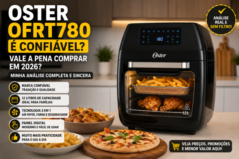 Oster OFRT780 é Confiável? Vale a Pena Comprar em 2026? Minha Análise Completa e Sincera