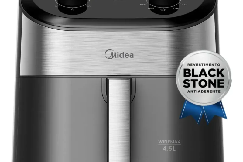 Revestimento Black Stone Descasca? A Verdade Sobre a Air Fryer Midea Widemax