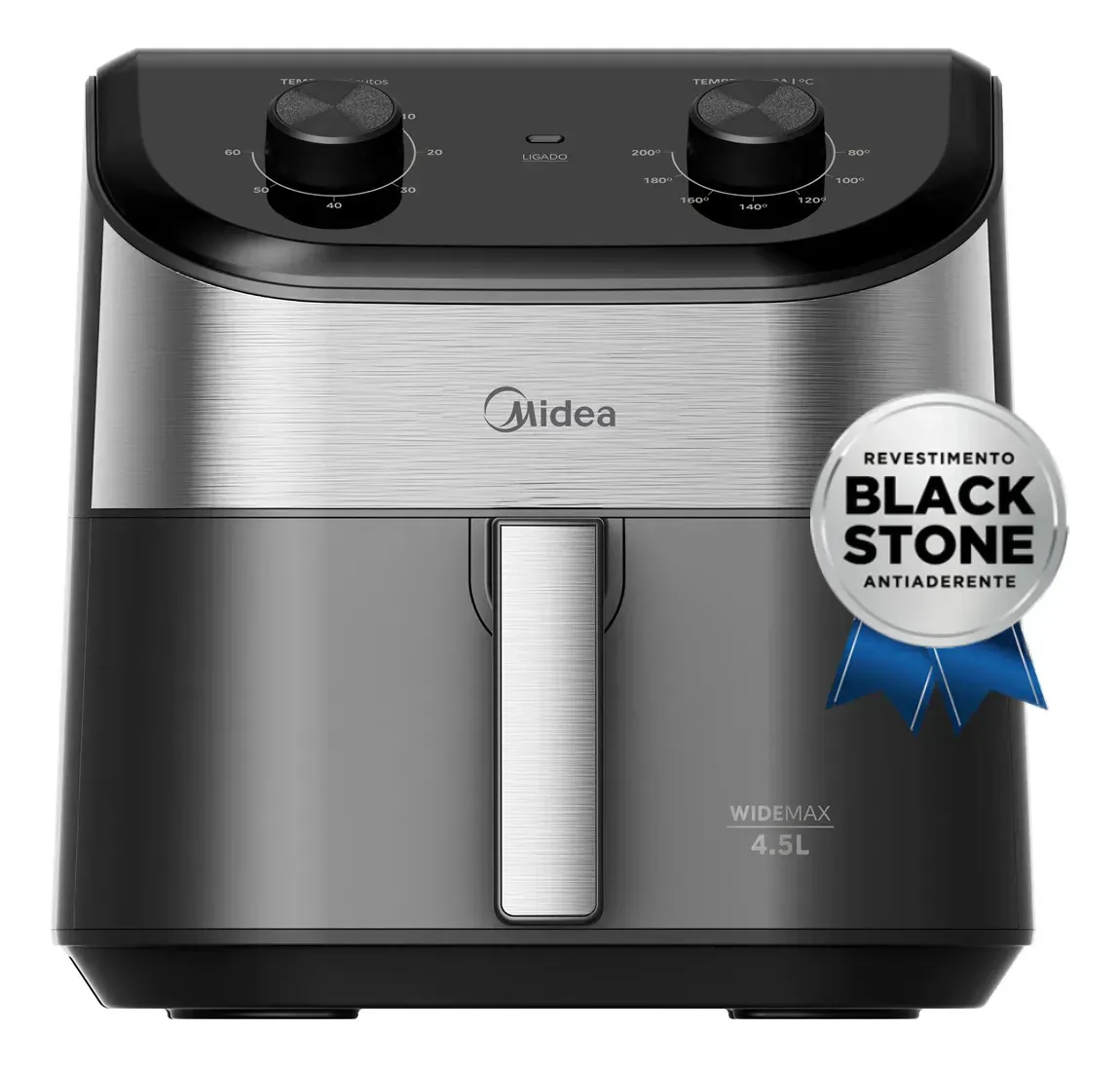 Air Fryer Midea 4,5L Widemax É Boa