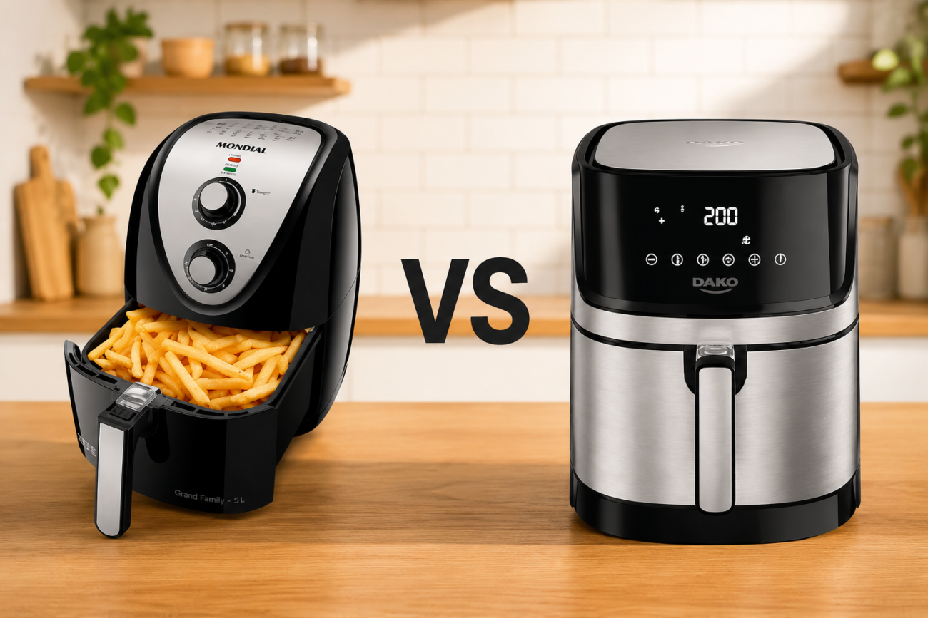 Air Fryer Mondial 5L vs Dako 5L