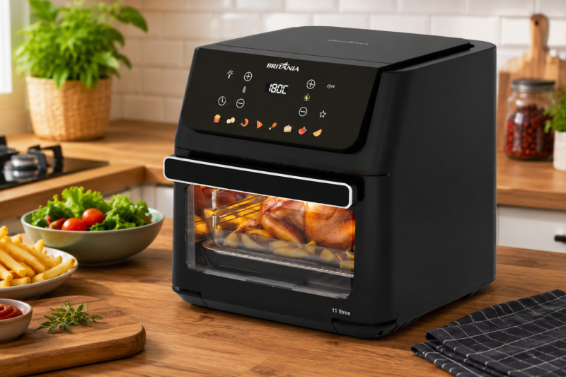 Air Fryer Oven Britânia 11L 1800W BAF11A Faz Muito Barulho? Descubra
