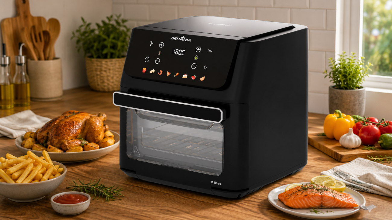 Air Fryer Oven Britânia 11L 1800W BAF11A....