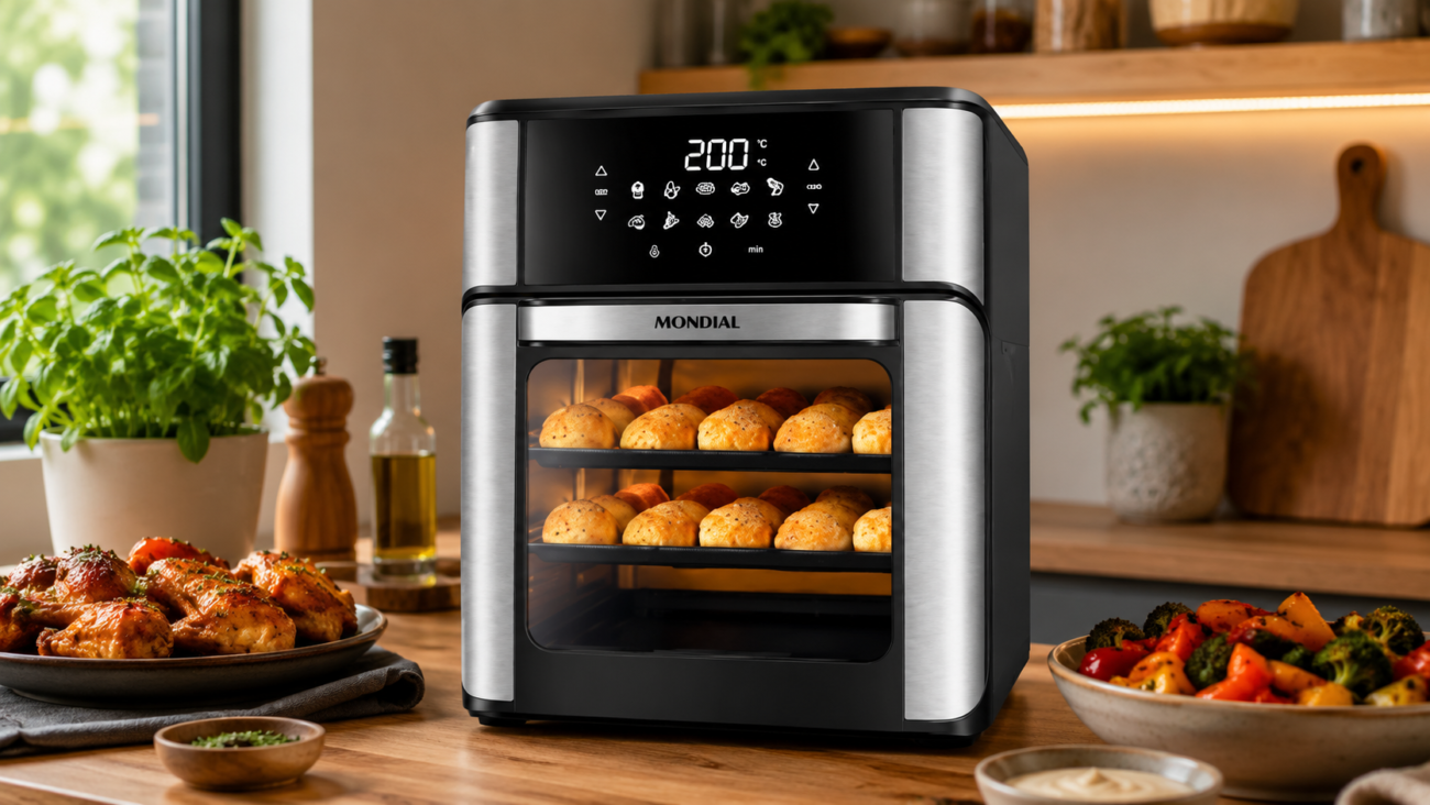 Fritadeira Mondial Air Fryer Oven 12L 2000W: Vale o investimento?
