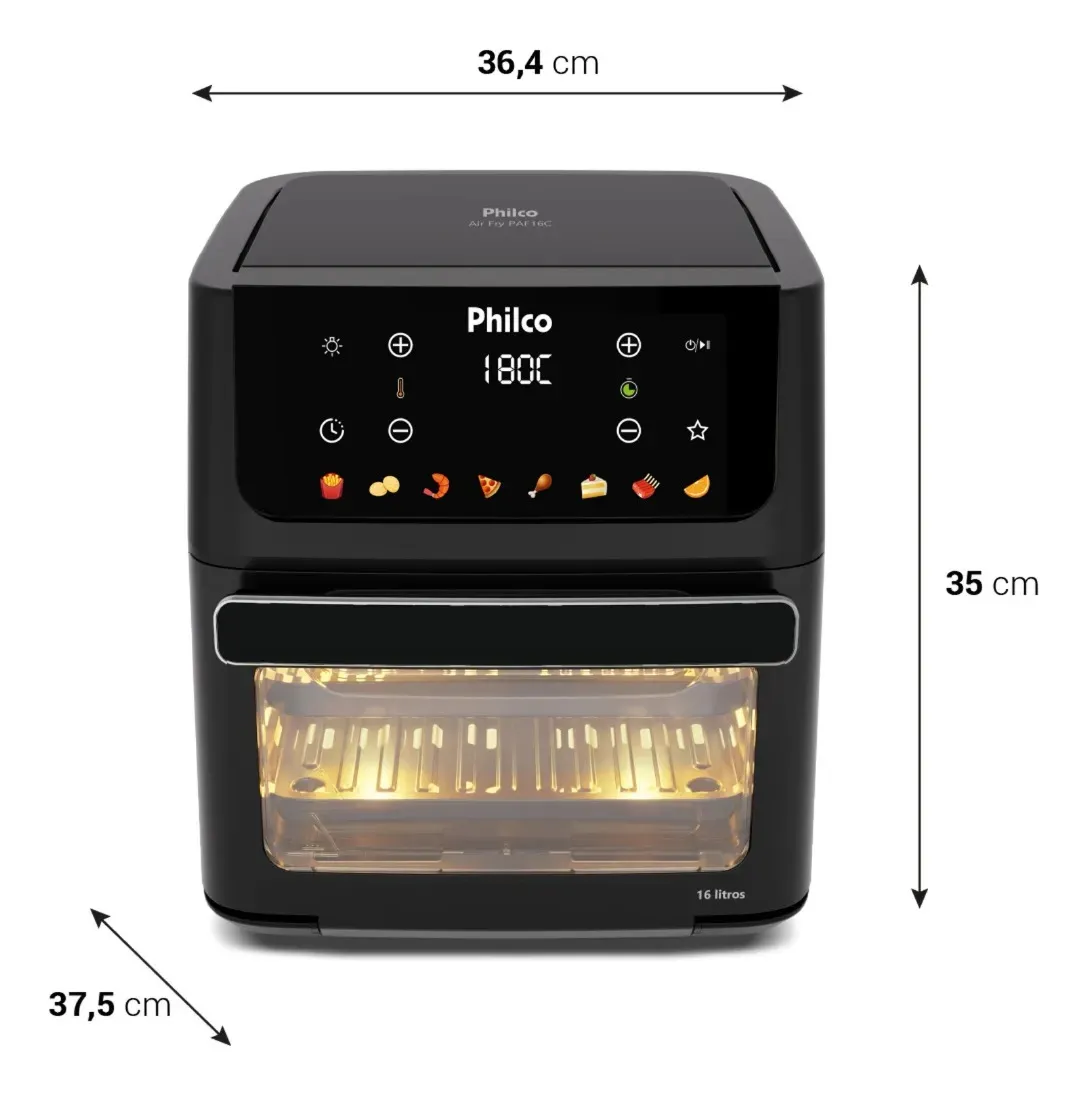 Air Fryer Philco 16 Litros Paf16c