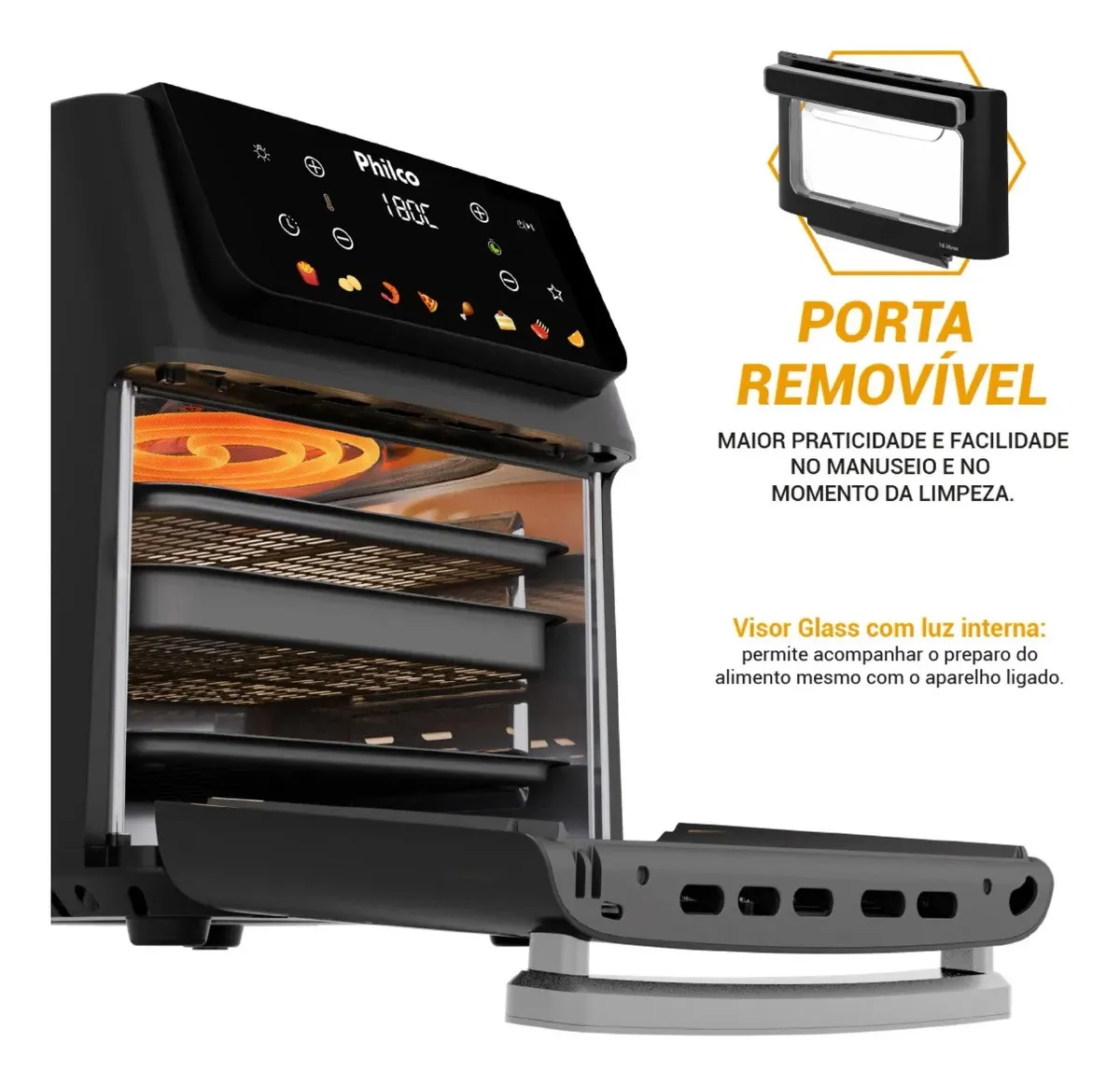 Air Fryer Philco Paf16c 16L Preta Prós, Contras e Vale a Pena