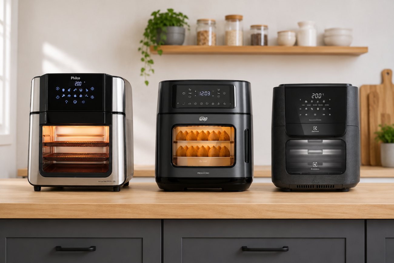 Air Fryer de Gaveta vs. Air Fryer Oven Qual vale mais a pena para a sua família