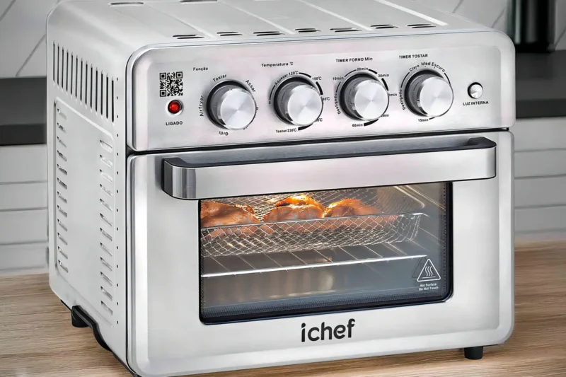 Cupom de desconto e melhor oferta para Ichef Ovenfryer Max 26L Cor Prata
