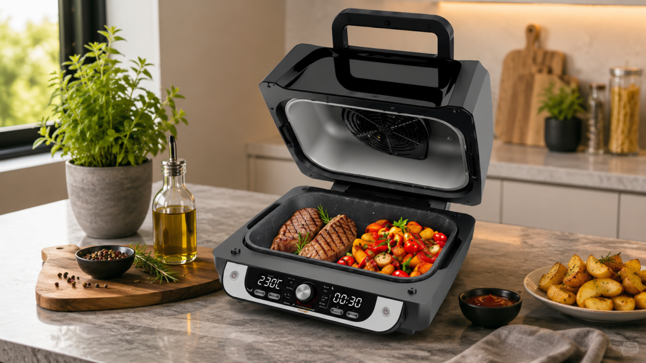 Como Funciona a Função Barbecue da Air Fryer WAP 10L Faz Fumaça