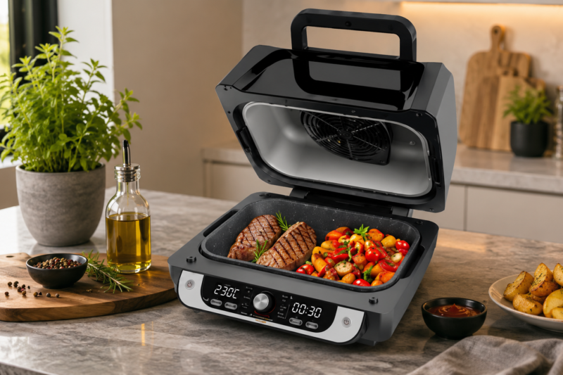 Como Funciona a Função Barbecue da Air Fryer WAP 10L? Faz Fumaça?