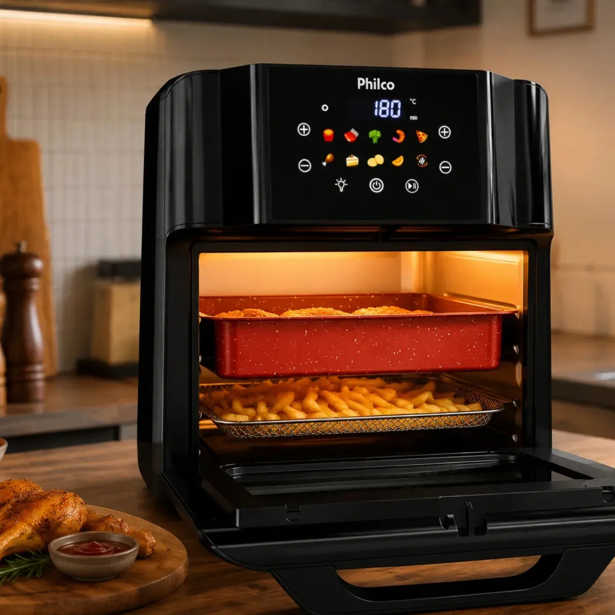 Diferenças entre a Air Fryer Philco 15L e 16L
