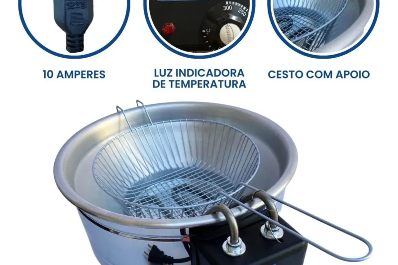 Fritadeira Elétrica Industrial é Melhor que Air Fryer para Vender Salgados?