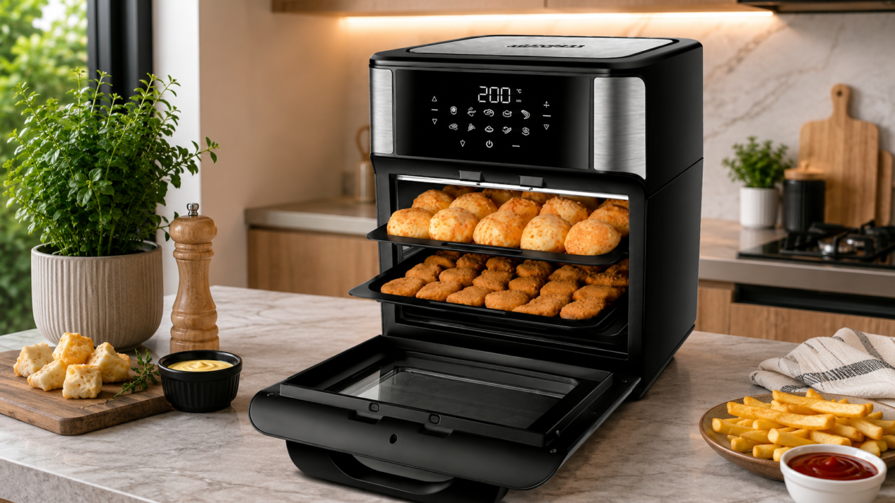 Fritadeira Elétrica Mondial Oven 12L 2200W AFON-12L-BI Vale a Pena em 2026 O Veredito