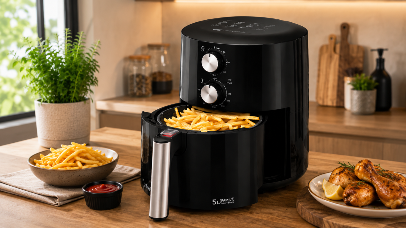 Fritadeira Sem Óleo Wap Grand Family 5L 1500W Vale a Pena em 2026 O Veredito