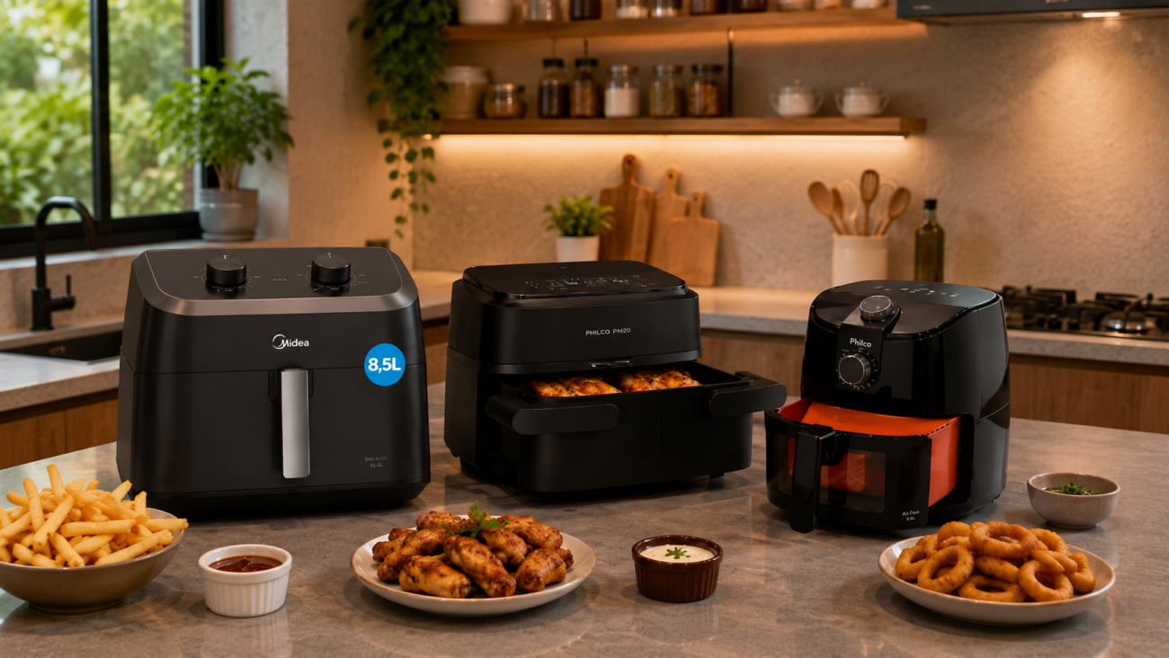 Qual a Melhor Air Fryer para Sua Casa? Guia Definitivo de Compra das Marcas Mais Vendidas