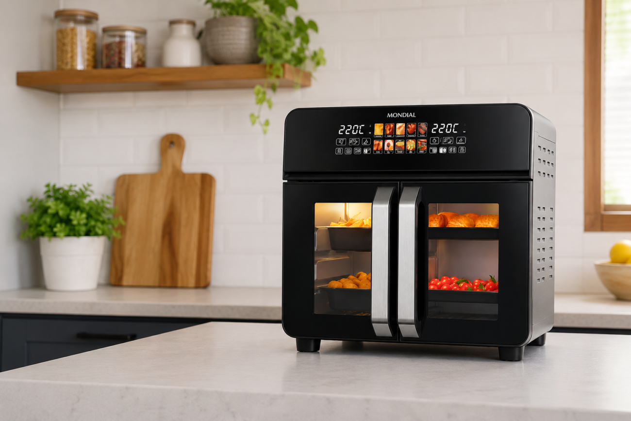Melhores motivos para comprar a Air Fryer Mondial French Door 25L