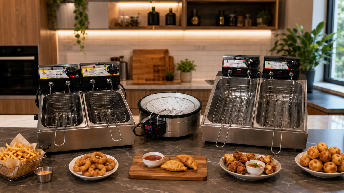 Não Compre Antes de Ver As 3 Melhores Fritadeiras Industriais do Mercado