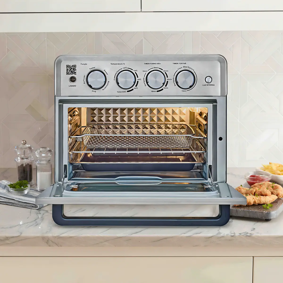 O Ichef Ovenfryer Max 26L Prata é bom