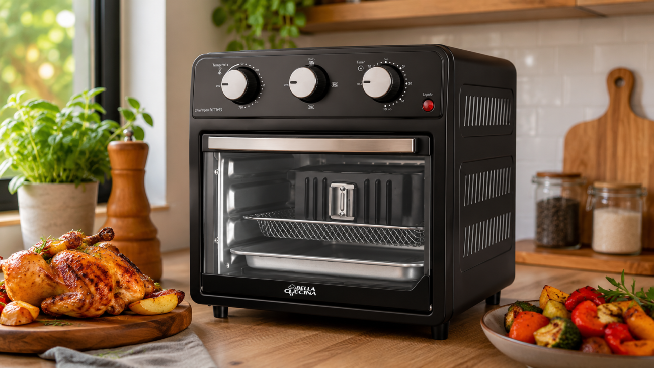 Cupom de Desconto Forno Air Fryer Bella Cuccina 12L BCFR05