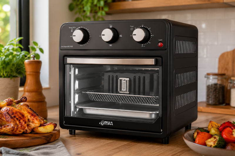 Cupom de Desconto Forno Air Fryer Bella Cuccina 12L BCFR05