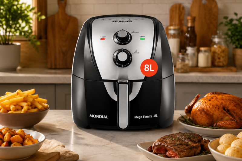 Onde Comprar a Air Fryer Mondial AFN-80-BI 8L Pelo Menor Preço