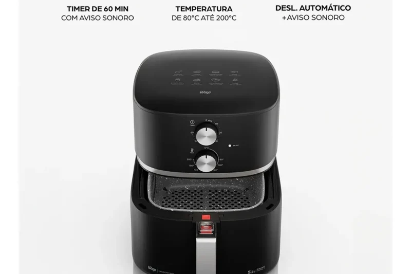 Qual Air Fryer Comprar para Família: Philco 9L ou WAP 5L?