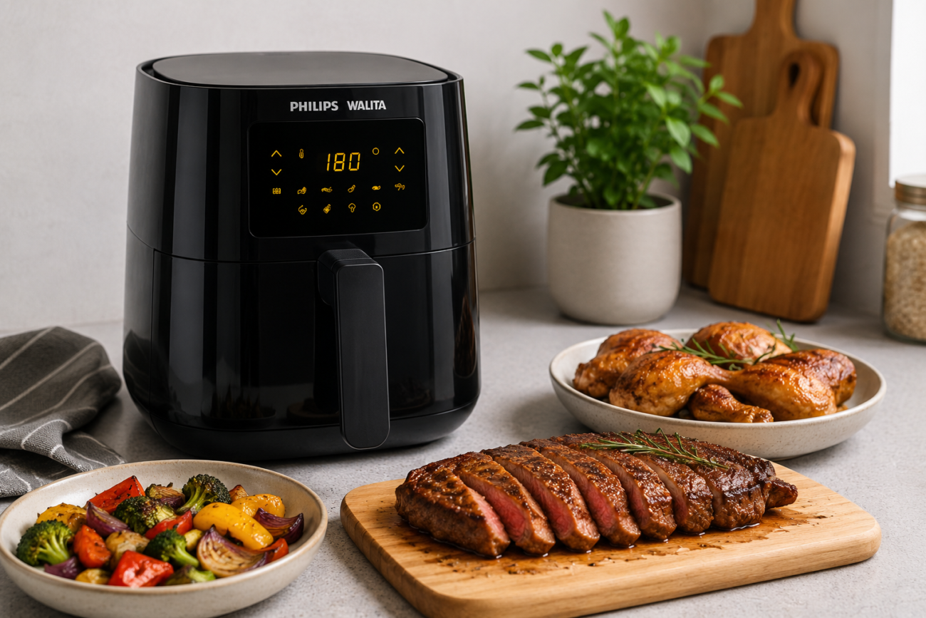 Philips Walita Essential XL é Boa para Fazer Carnes Veja Como Ela se Sai