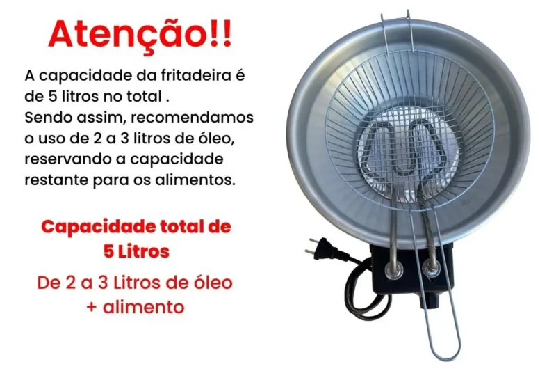 Qual a Melhor Fritadeira Elétrica Industrial: 3,5L ou 5L?
