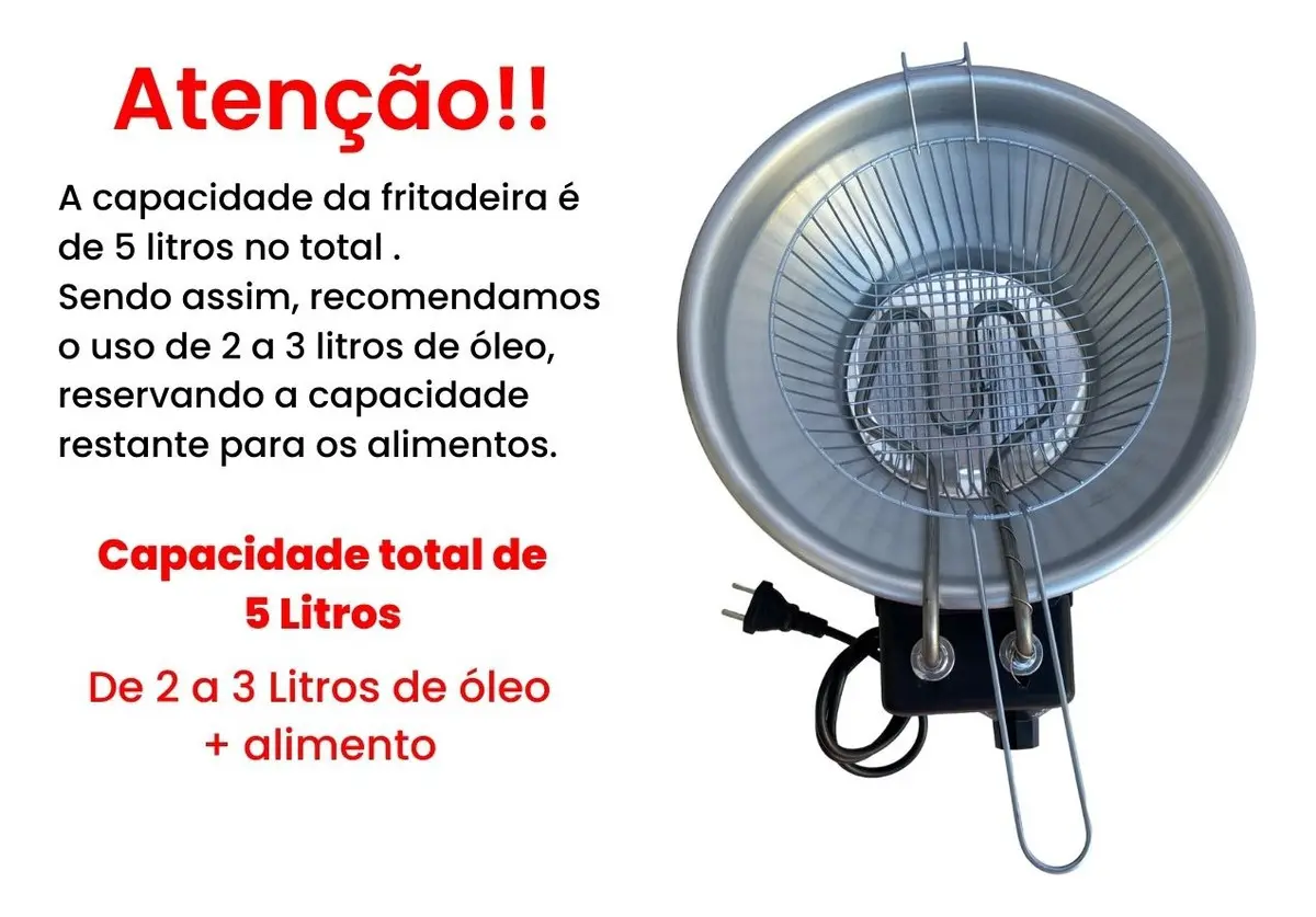 Qual a Melhor Fritadeira Elétrica Industrial 5L