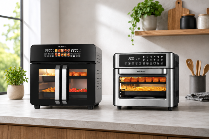 Melhores avaliações de fritadeiras 2 em 1: Qual a diferença prática entre os modelos Mondial AFO-25L-BI e AFDO-25L-FD?