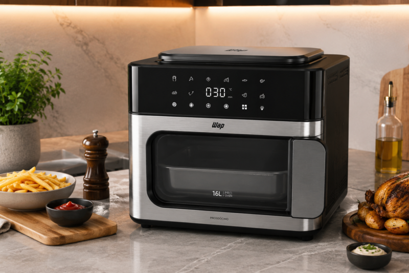 Air Fryer Barbecue WAP Multi-comb 16L Wafc16 ou Air Fryer Oven 12L: Qual Comprar?