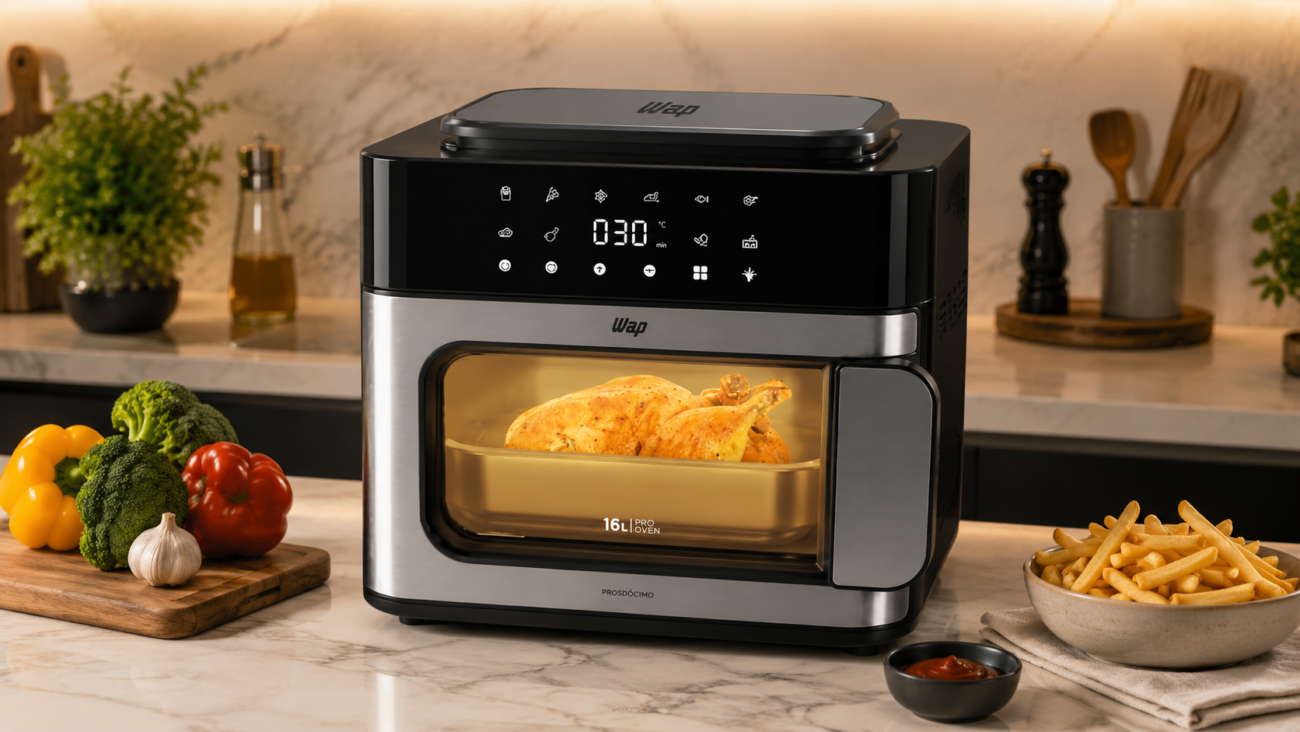 Como Limpar a Air Fryer Barbecue WAP Multi-comb Wafc16 16L Sem Danificar o Antiaderente