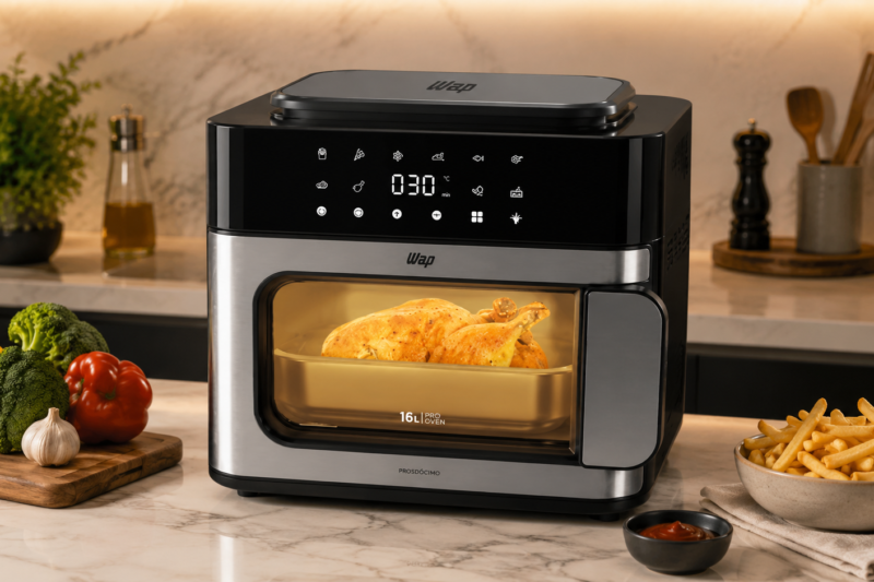 Como Limpar a Air Fryer Barbecue WAP Multi-comb Wafc16 16L Sem Danificar o Antiaderente