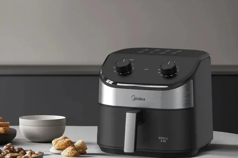 Air Fryer Midea Widemax 4,5L Com Interior de Alumínio: É Fácil de Limpar?