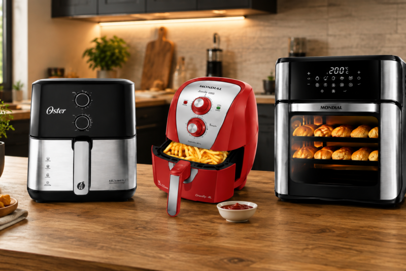 Melhores Air Fryer em 2026: 3 Modelos que Vale a Pena Comprar