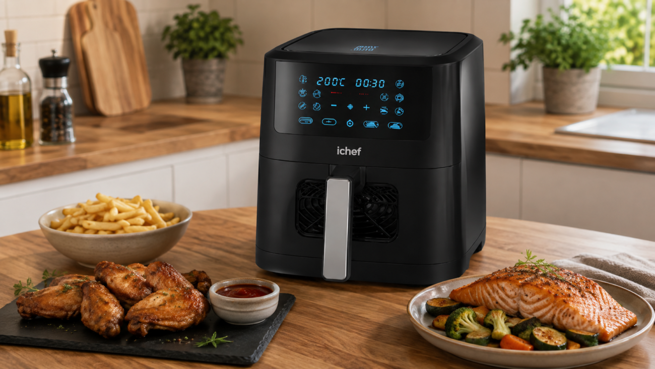 Airfryer Ichef Polishop Smart Vision 6L