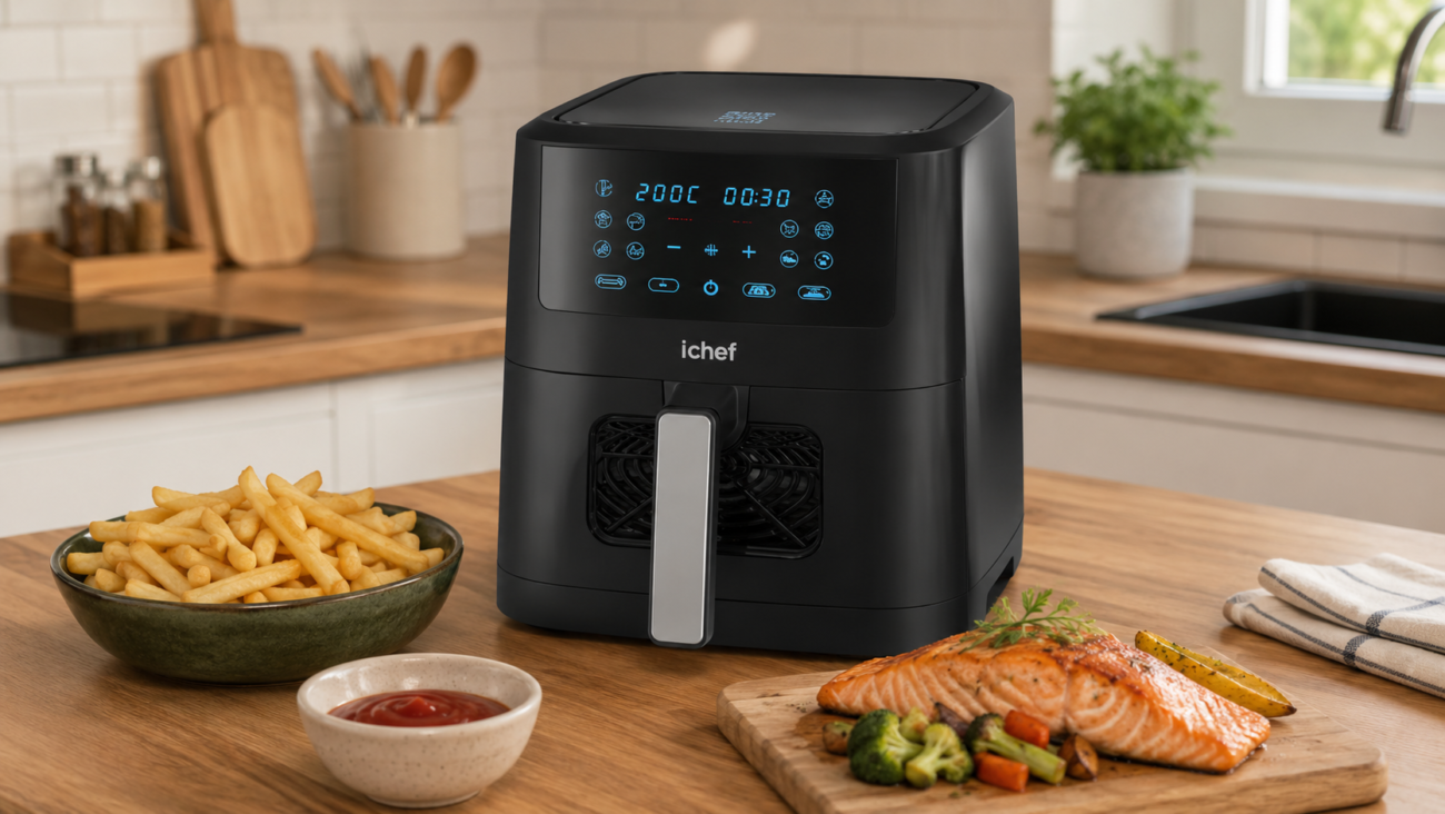Fritadeira Elétrica Airfryer Smart Vision Ichef 6L: Vale o Investimento?