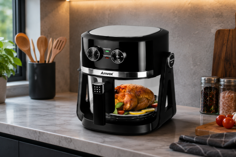Vale a Pena Comprar a Fritadeira Elétrica Amvox ARF 1150 1500W? Descubra!