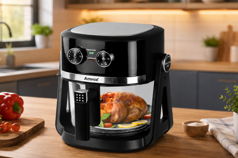 Fritadeira Elétrica Amvox ARF 1150 5L é Boa? Análise Completa e Sincera