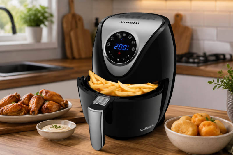 Air Fryer Digital 3,5L Mondial é Suficiente para Família? Review do Modelo AF-30-DI