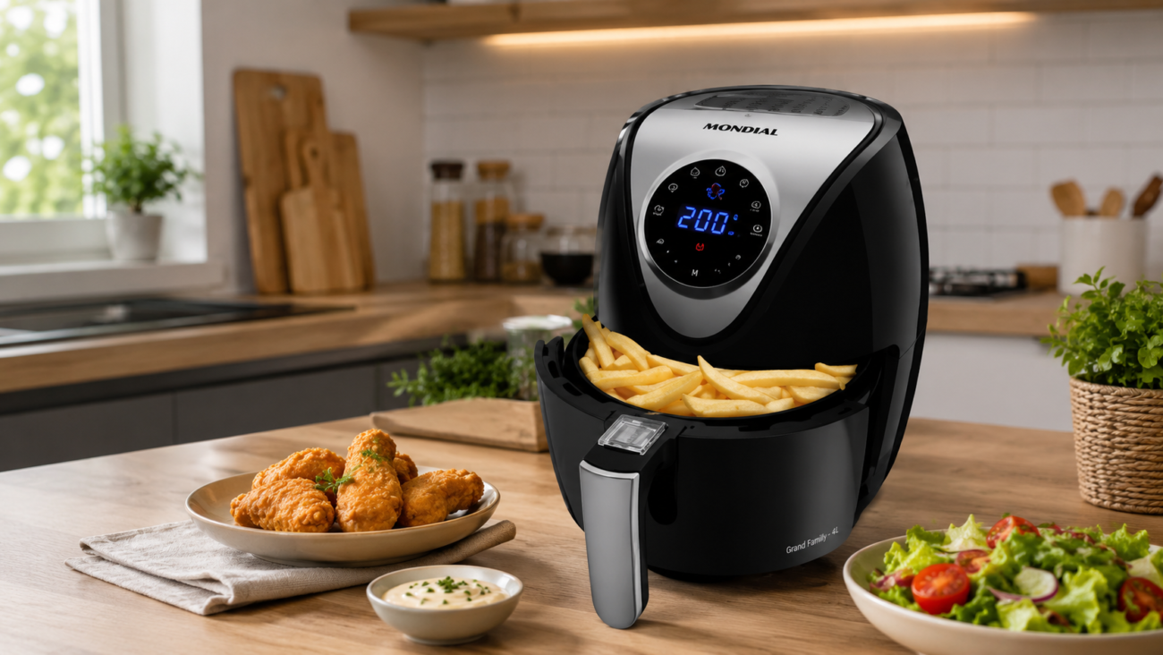 Fritadeira Sem Óleo Air Fryer Digital Mondial