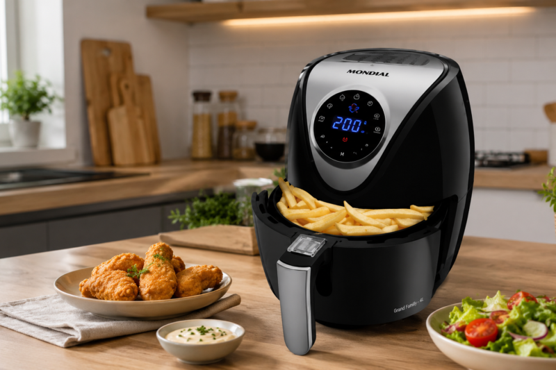 Fritadeira Sem Óleo Air Fryer Digital Mondial