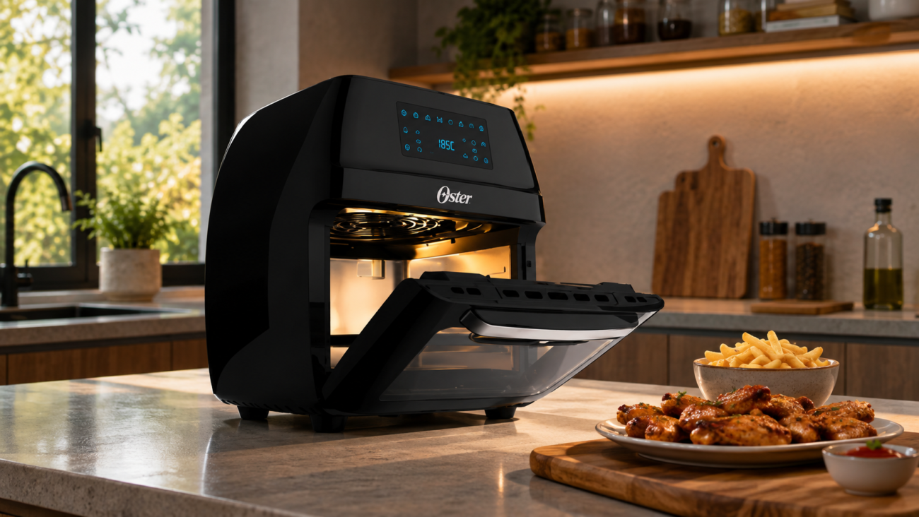 Oster OFRT780 12L É a Melhor Air Fryer Custo-Benefício do Mercado