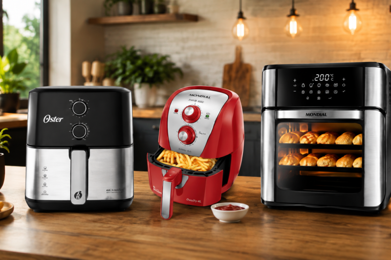 Melhor Air Fryer Custo-Benefício: 3 Modelos que Vale a Pena Comprar