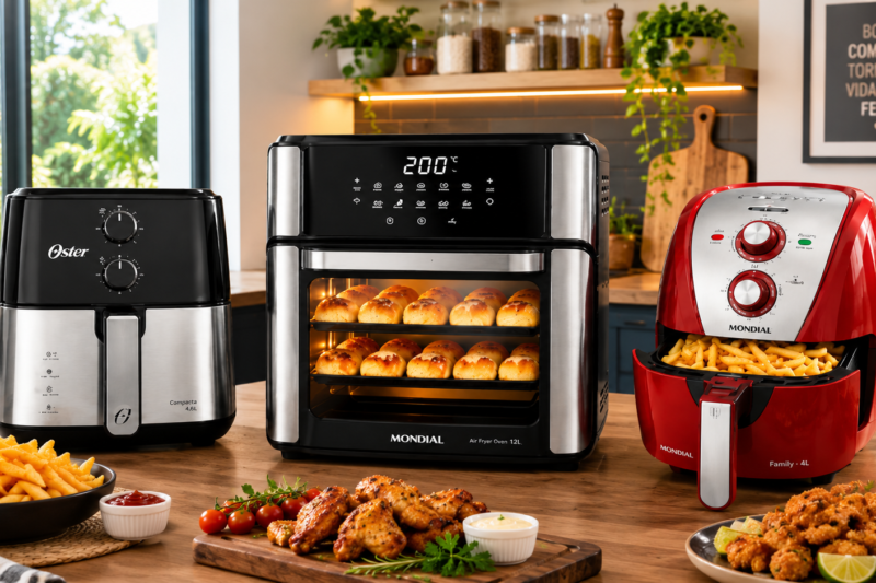 Air Fryer para Família: 3 Modelos que Podem Facilitar Sua Rotina